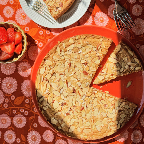 A Simple Almond Tart with a Hint of Spice