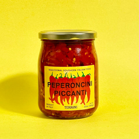 Terroni Peperoncini Piccanti, 580g jar