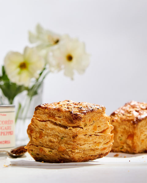 Gochujang Cheddar & Green Onion Biscuits