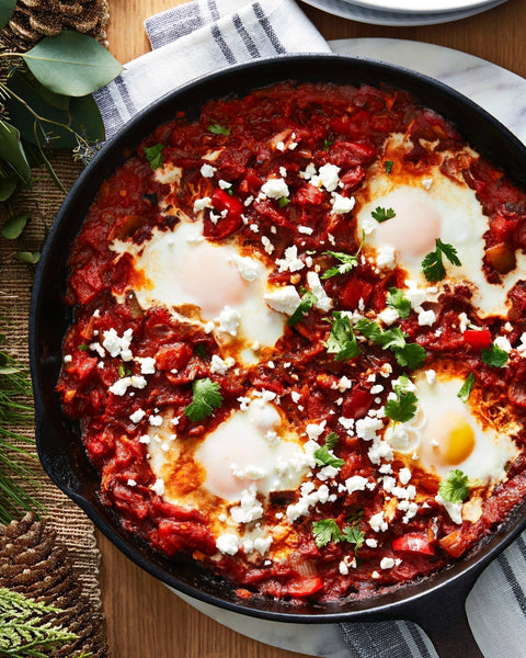 Shakshuka with Preserved Lemon & Feta