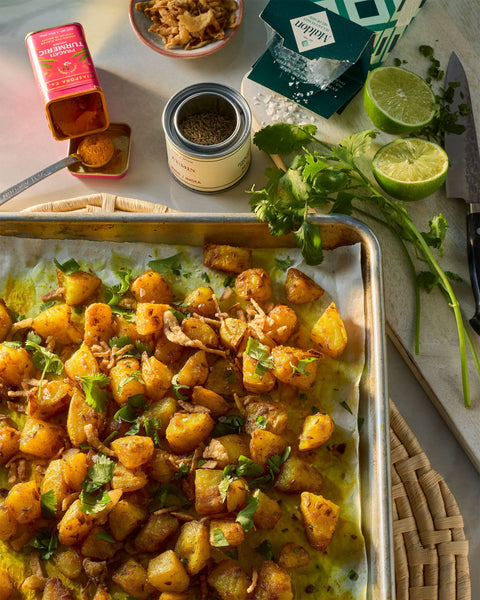 Samosa Roast Potatoes