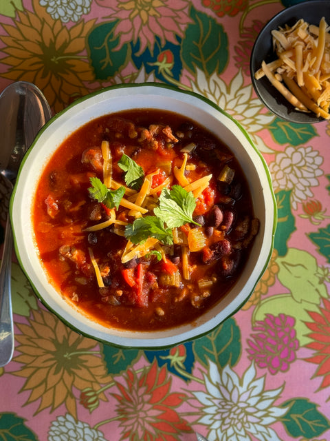 Turn Up the Heat: Smokey Turkey & Bean Chili with Bold Spices