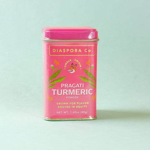 Diaspora Co Pragati Turmeric tin