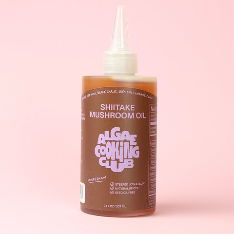 Algae Cooking Club Shiitake Mushroom Oil