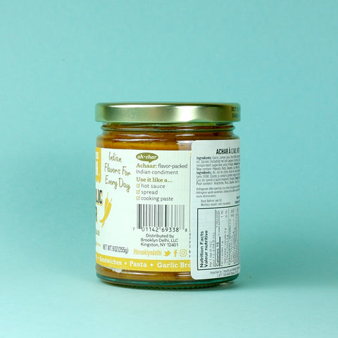 Brooklyn Delhi Roasted Garlic Achaar Uses