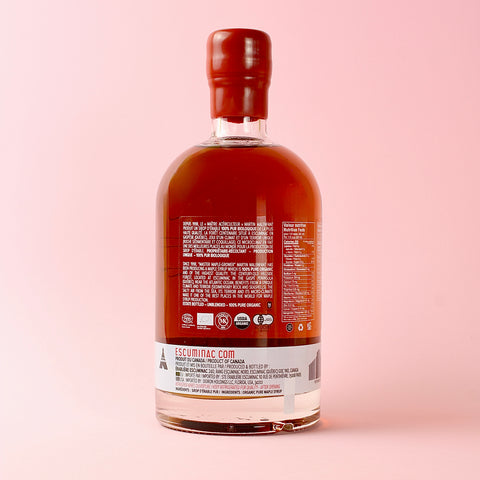 Escuminac Great Harvest Maple Syrup Back Panel 1