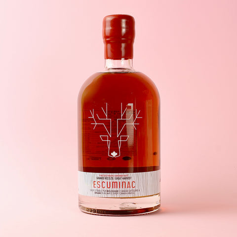 Escuminac Great Harvest Maple Syrup Bottle Front Label