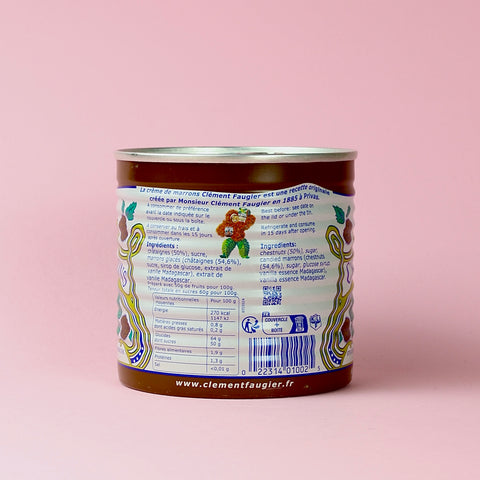 Faugier Chestnut Spread Ingredient List