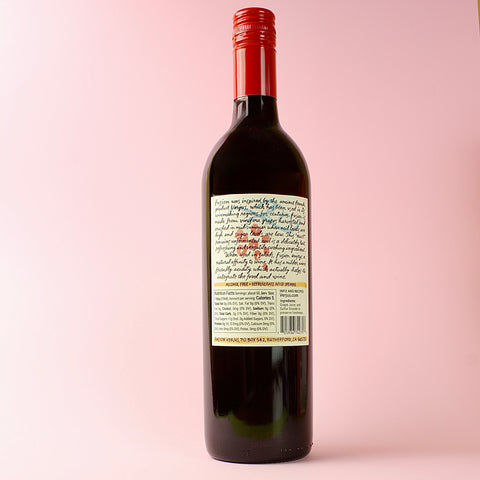 Fusion Verjus Rouge Back Label