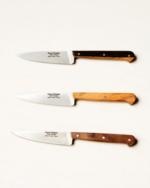 Goyon-Chazeau Le P'tit Tradi French paring knife with wood handle