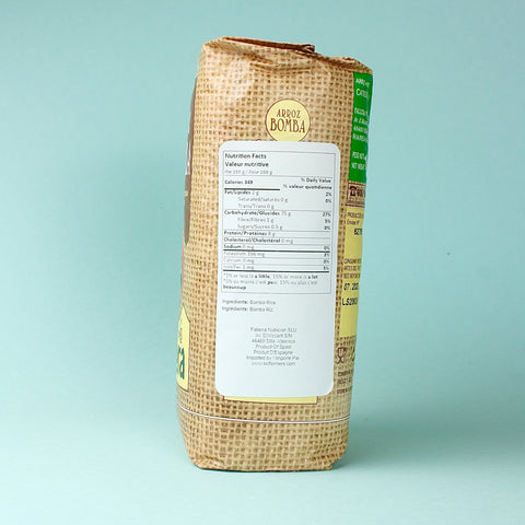 La Fallera Bomba Rice Nutritional Information