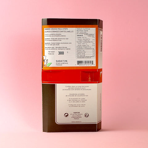 Sabaton French Candied Orange Peel Back