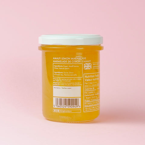 Single Variety Co Amalfi Lemon Marmalade Ingredients List