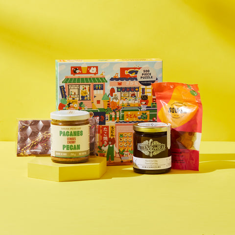 A Curated Bundle of Treats with a Foodie Puzzle